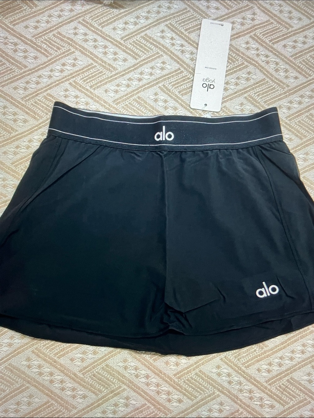 ALO Yoga Black Mini Skirt